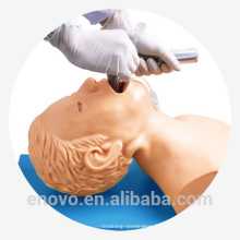 WHOLESALE CPR 12421 Modèle de simulateur de formation à la gestion des voies respiratoires de l&#39;intubation électronique de la trachée